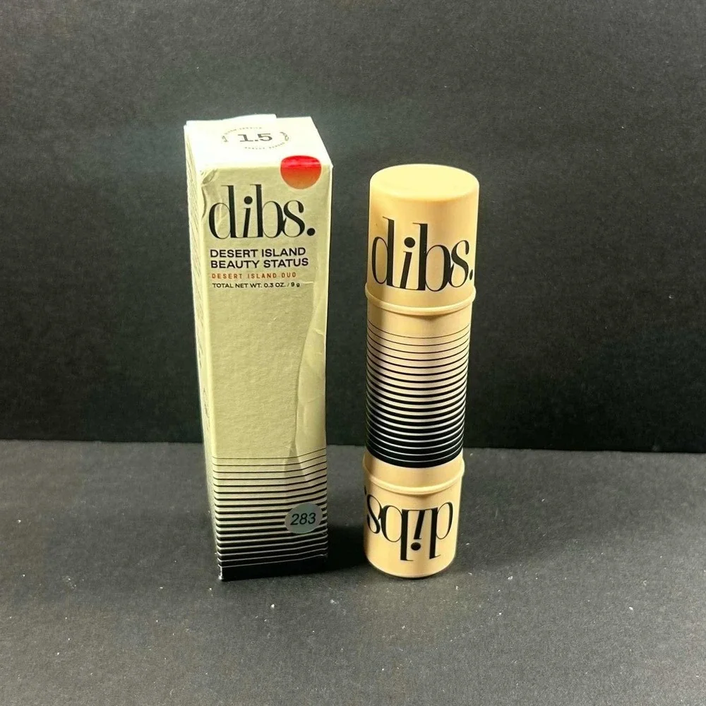 DIBS Beauty Desert Island Duo 1.5 Beauty Status Blush Bronzer Stick 0.3oz 9g